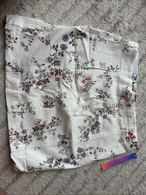 Tinseltown Cream Skort with Pink and Purple Floral Print